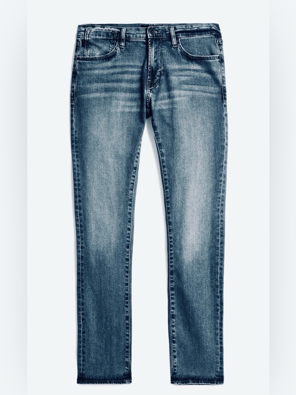 John Varvatos Bowery slim straight Men's blue jeans, size 34, retailed new $228!